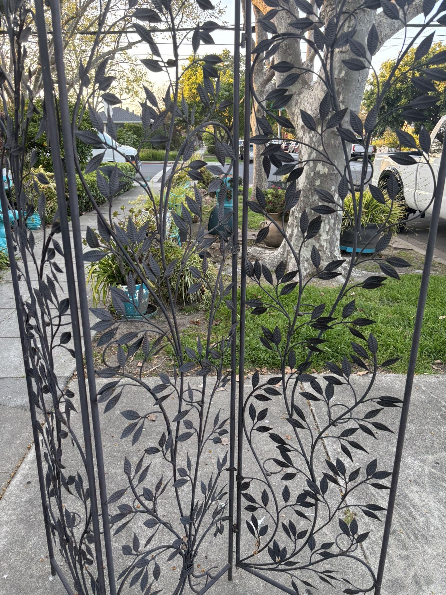 〰️Vintage 3-Fold Garden Screen〰️