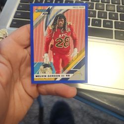 Melvin Gordon III Photo Variation Football Card 