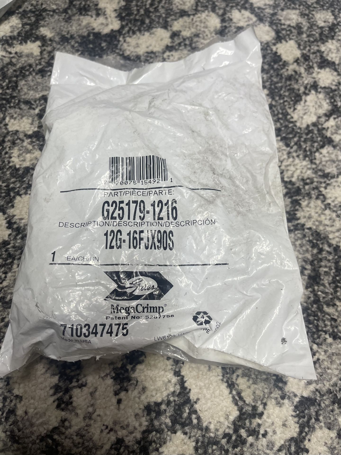 Gates 12G-16FJX90S Megacrimp