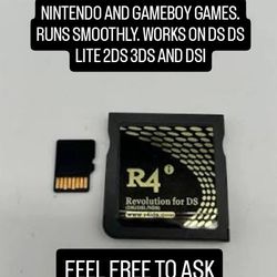 R4 CARD FOR DS DSI 2DS 3DS. 32 GB SD CARD. PLUG AND PLAY 