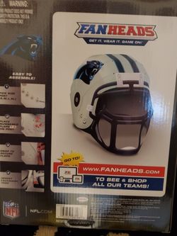 Carolina Panther Fan Head