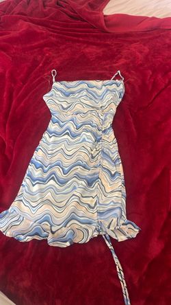 Blue dress