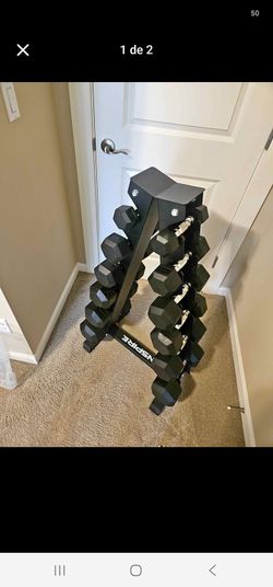 Dumbells With Rack