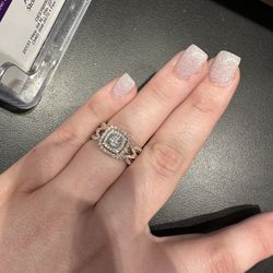 Wedding ring Set. Size 8 