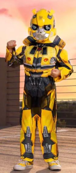 Disguise Bumblebee Transformer Classic Muscle Costume