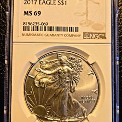 2017 Eagle S$1 MS69