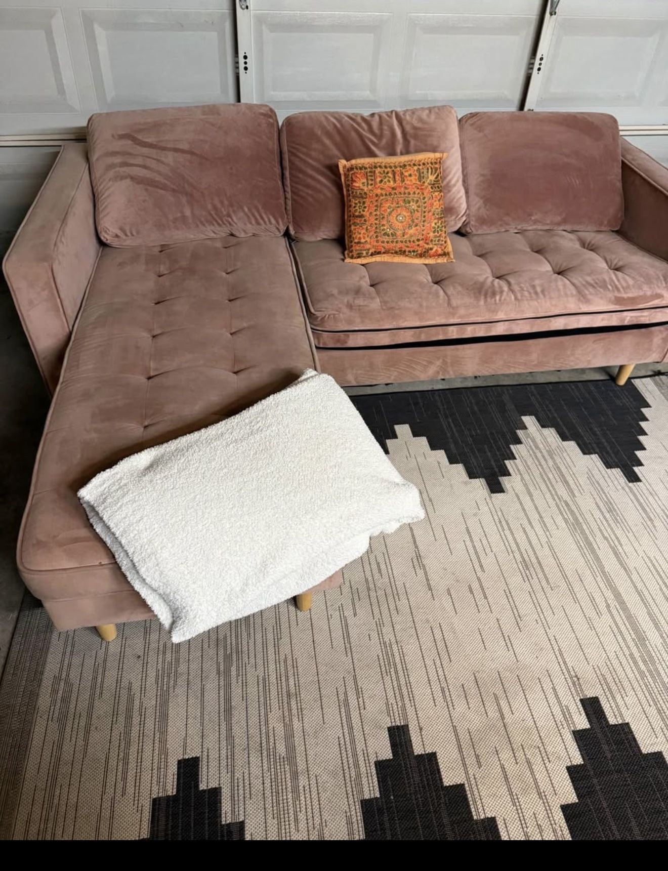 Pink Sectional
