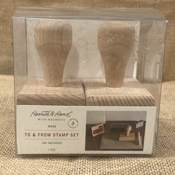 Hearth And Hand To & From Stamp Set