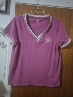 Victoria Secret Pink Shirt Size Medium 