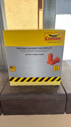 Disposable uncorked foam earplugs