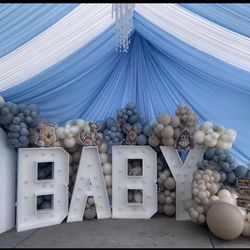 BABY MARQUEE LETTERS