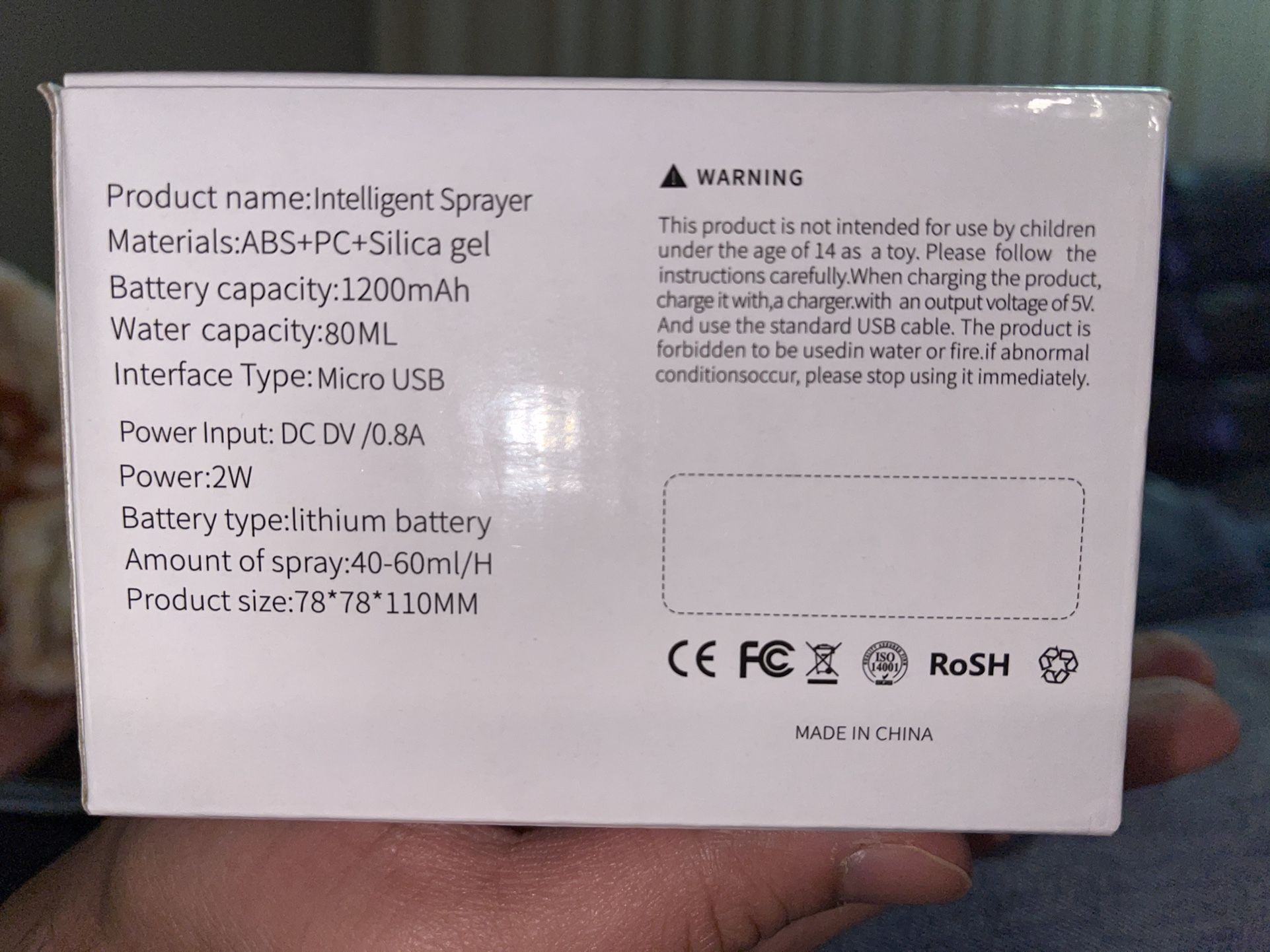 Intelligence Sprayer