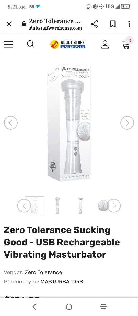 Zero Tolerance Sucking Good Stroker Adult Item