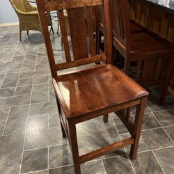 Four Simply Amish - Aspen Breakfast Stools, Side 24" w/Ebony 