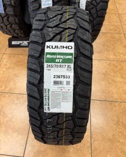 265/70/17 Llantas Kumho RT