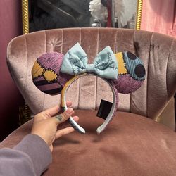Nightmare before Christmas Sally Disney Ears