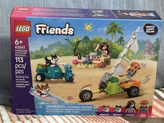 New Lego friends Surfing Dogs and Scooter Adventure (42641)
