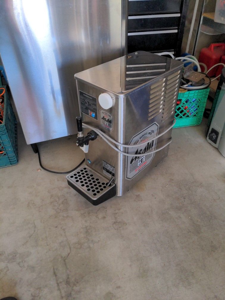 Asahi Hoshizaki Japanese Beer Keg Chiller Dispenser kegerator