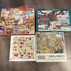 4 Jigsaw Puzzles 