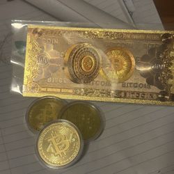 Gold B Coin 