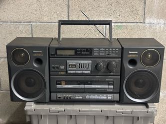 Panasonic RX-CT990 S-XBS Boombox w/Bi-Wiring System UNTESTED