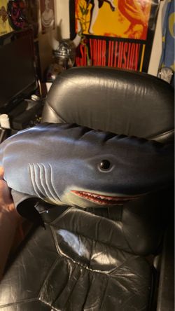 A big Stuffed Shark