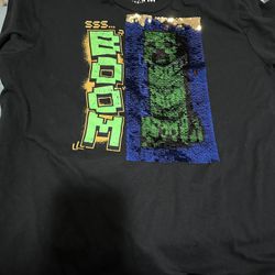 Boys Minecraft T Shirt Size 18/20