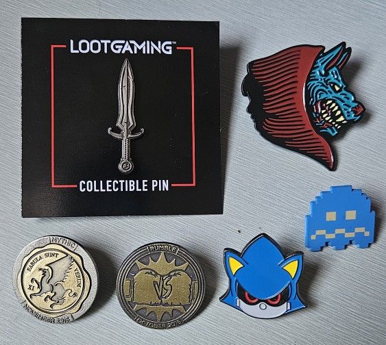 Loot Crate Pins