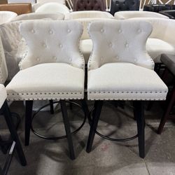 Set Of 2 26 Inch Height Barstools