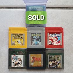 Pokemon Nintendo Gameboy 