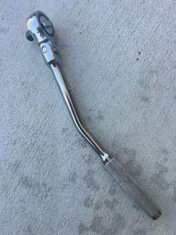 Husky 3/8” dr. Ratchet Flex Head Angled Handle