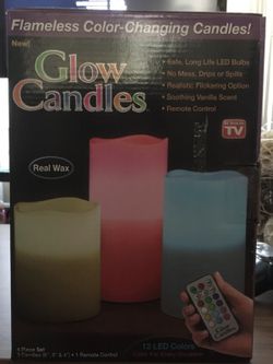 GLOW CANDLES