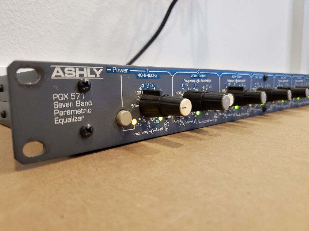 Ashly PQX 571 Pro Audio Parametric EQ / Equalizer