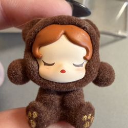 POP BEAN SkullPanda Little Bear - MINI Figurine Pajama Dressing POP MART 