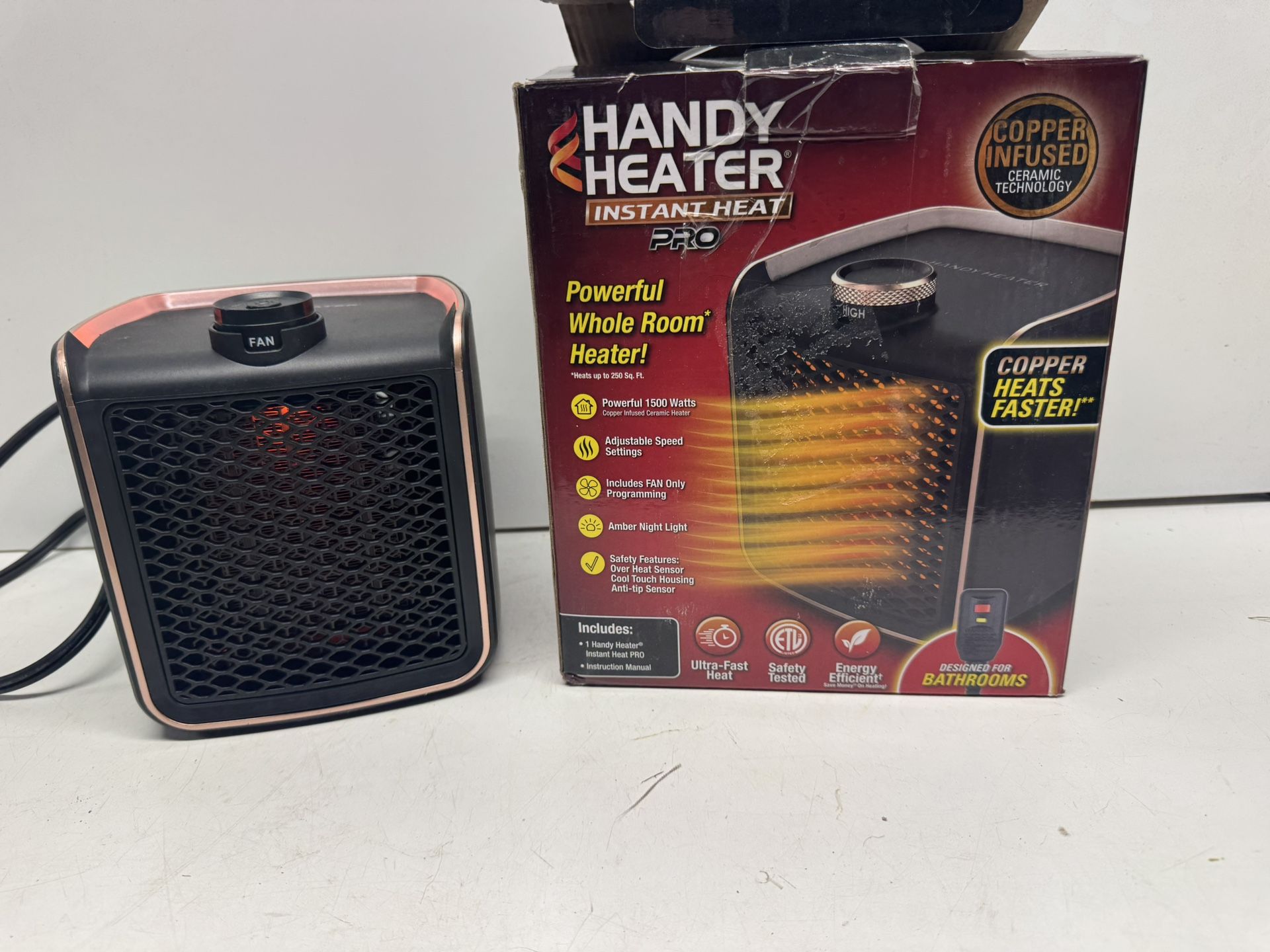 New Handy Heater 1500Watts . Must Pickup