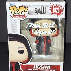 🔥 Tobin Bell Autographed Funko JSA COA 🔥