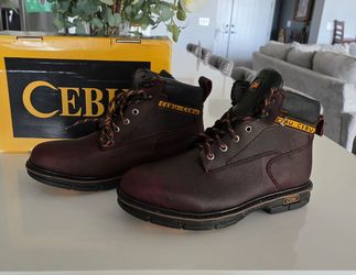🥾 CEBU Borce Max Steel-Toe Work Boots — $139