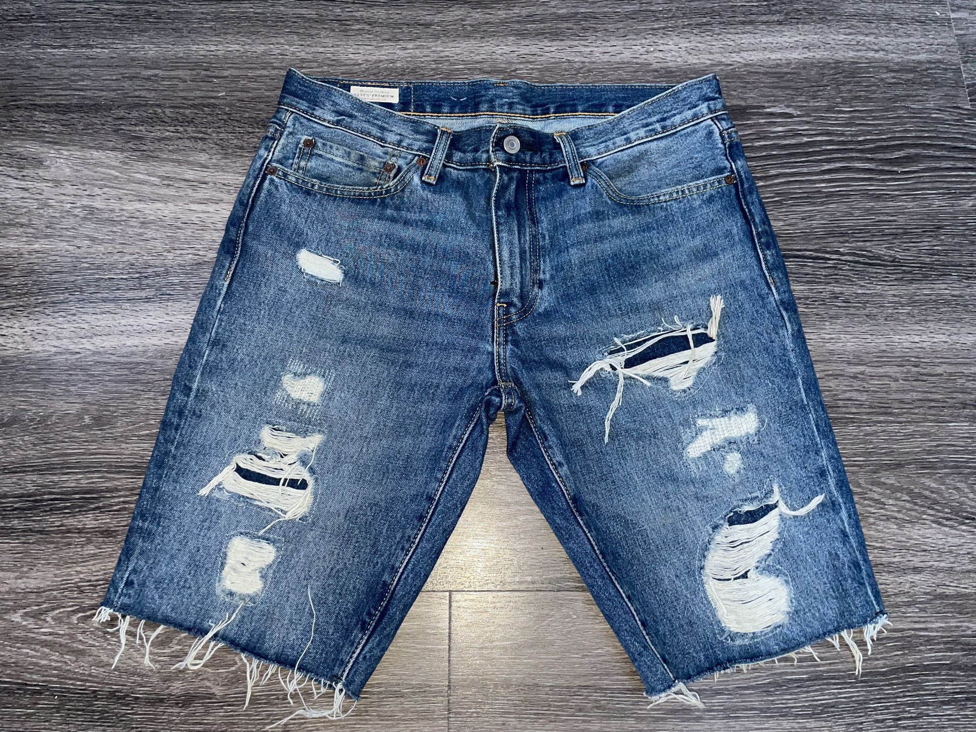 Levi’s 511 Slim Fit Cut- Off Jean Shorts