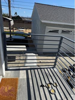 Handrails for iron stairs
