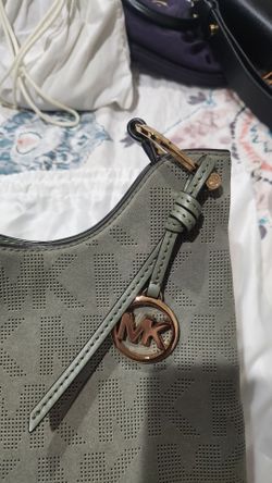 Michael Kors  sage green  purse
