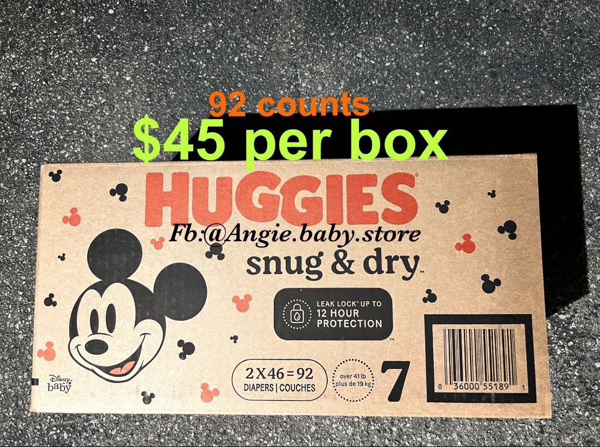 Huggies Snug And Dry Size 7