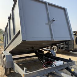 New 8x4x12 Hydraulic Utility Dump Trailer 💎