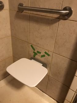 Wall Mount Foldable Shower Chair 