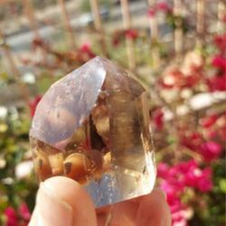 New SELF STANDING 3.4 oz/102 Grams Natural Smoky  Quartz Mineral Crystal Specimen Healing Brazil
