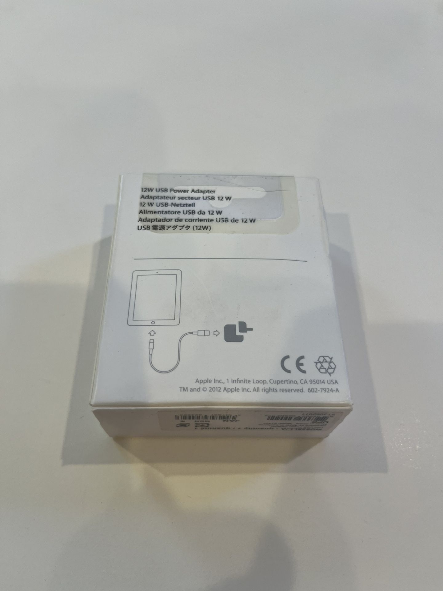 Adaptador USB 12 W de Apple