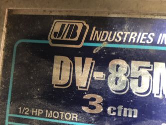 Jb Industries Vacum Pump