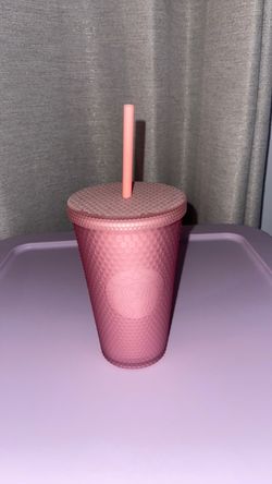 Pink Starbucks tumbler