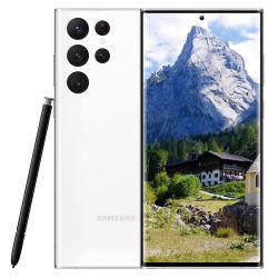 Unlocked Samsung Galaxy S22 Ultra 5G 256GB White World Phone