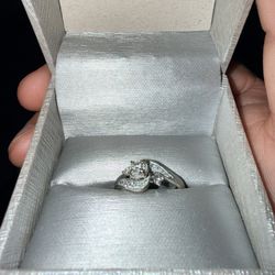 White Gold Engagement Ring