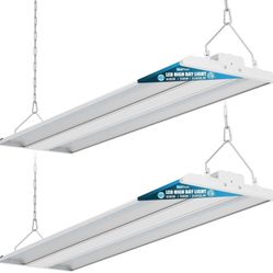 300W LED Linear High Bay Shop Light 2-Pack
